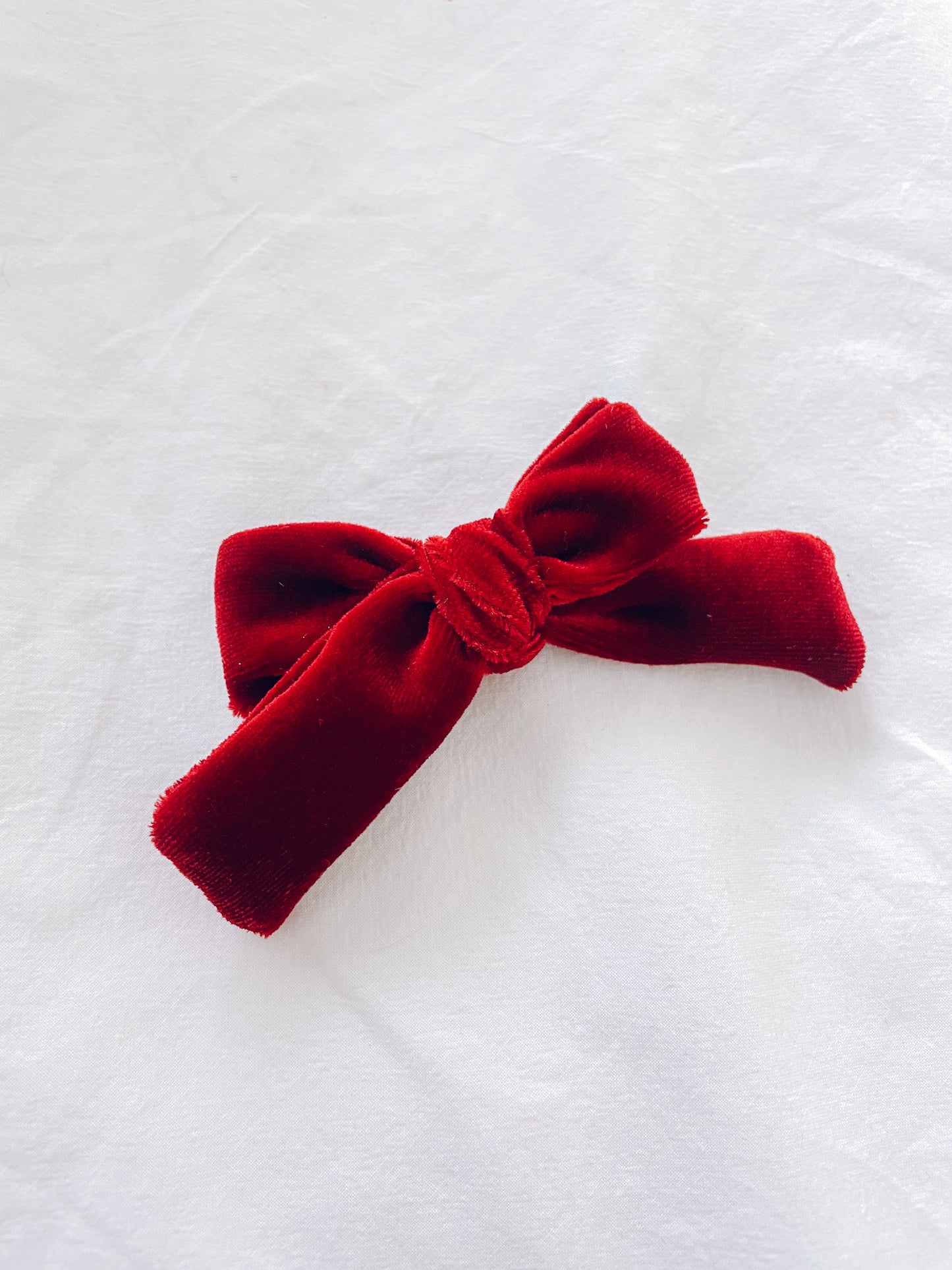 Velour Pinwheel Bow