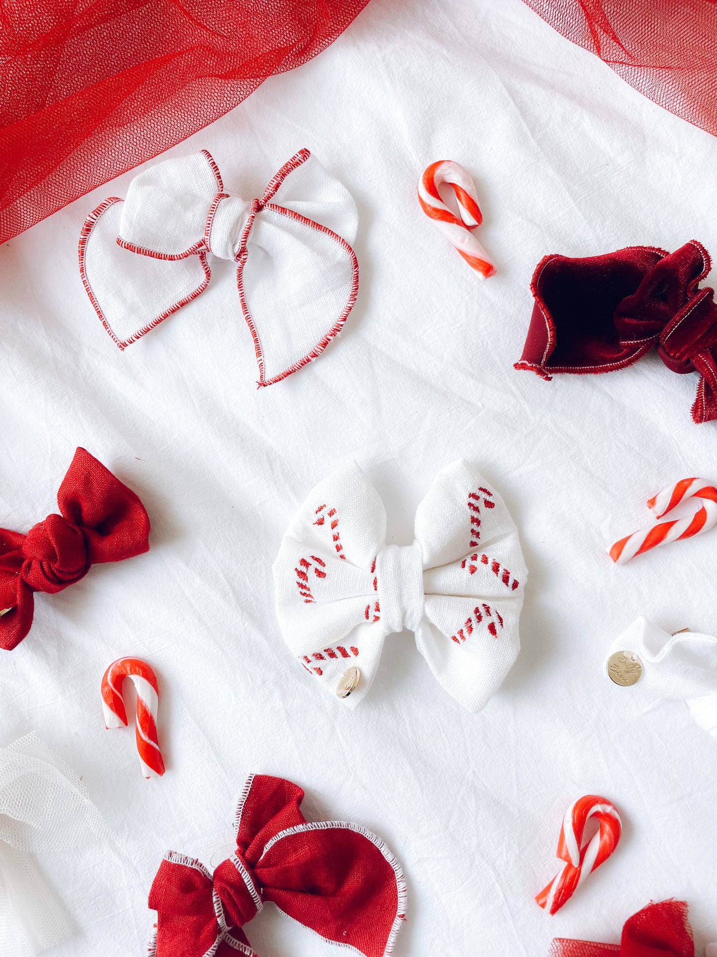 Build-A Candy Cane Bow Tie