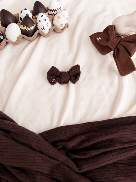 Truffle Knot Hair Bow