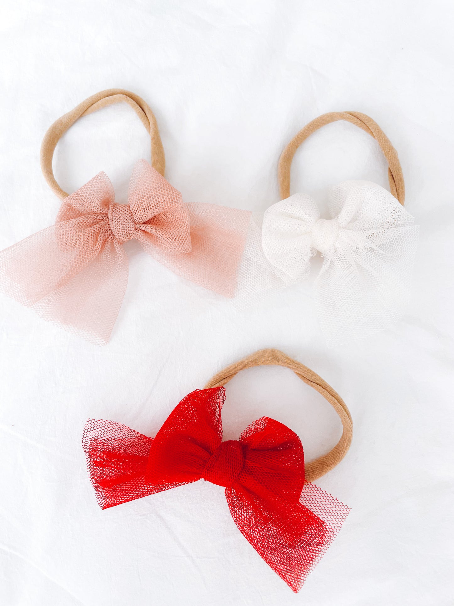 Tulle Hair Bows