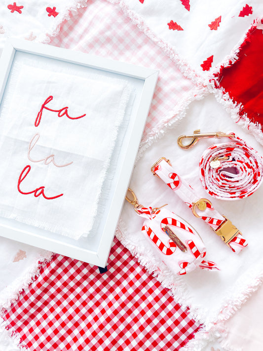 Candy Cane Waste/Treat Bag