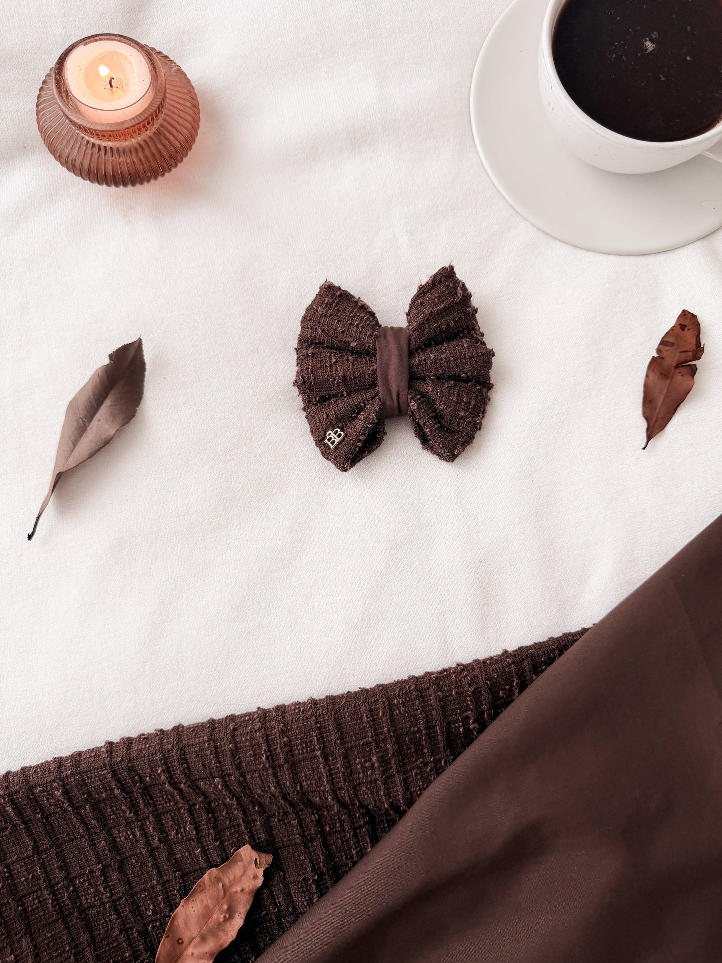 Burnt Choc Bow Tie