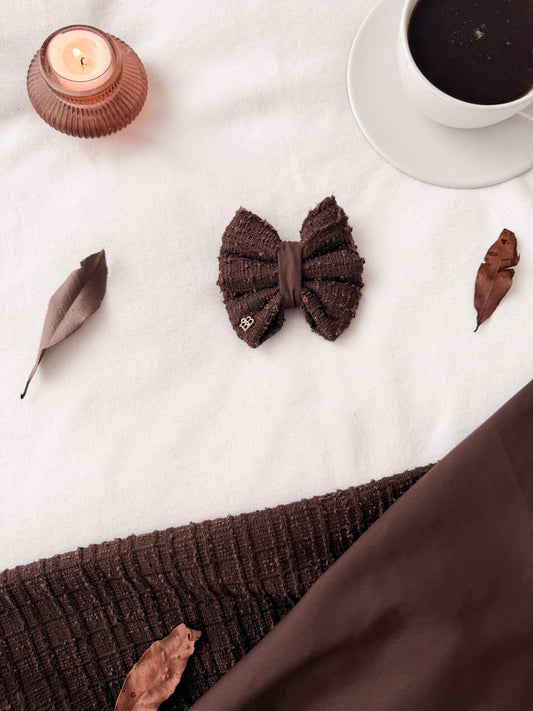 Burnt Choc Bow Tie