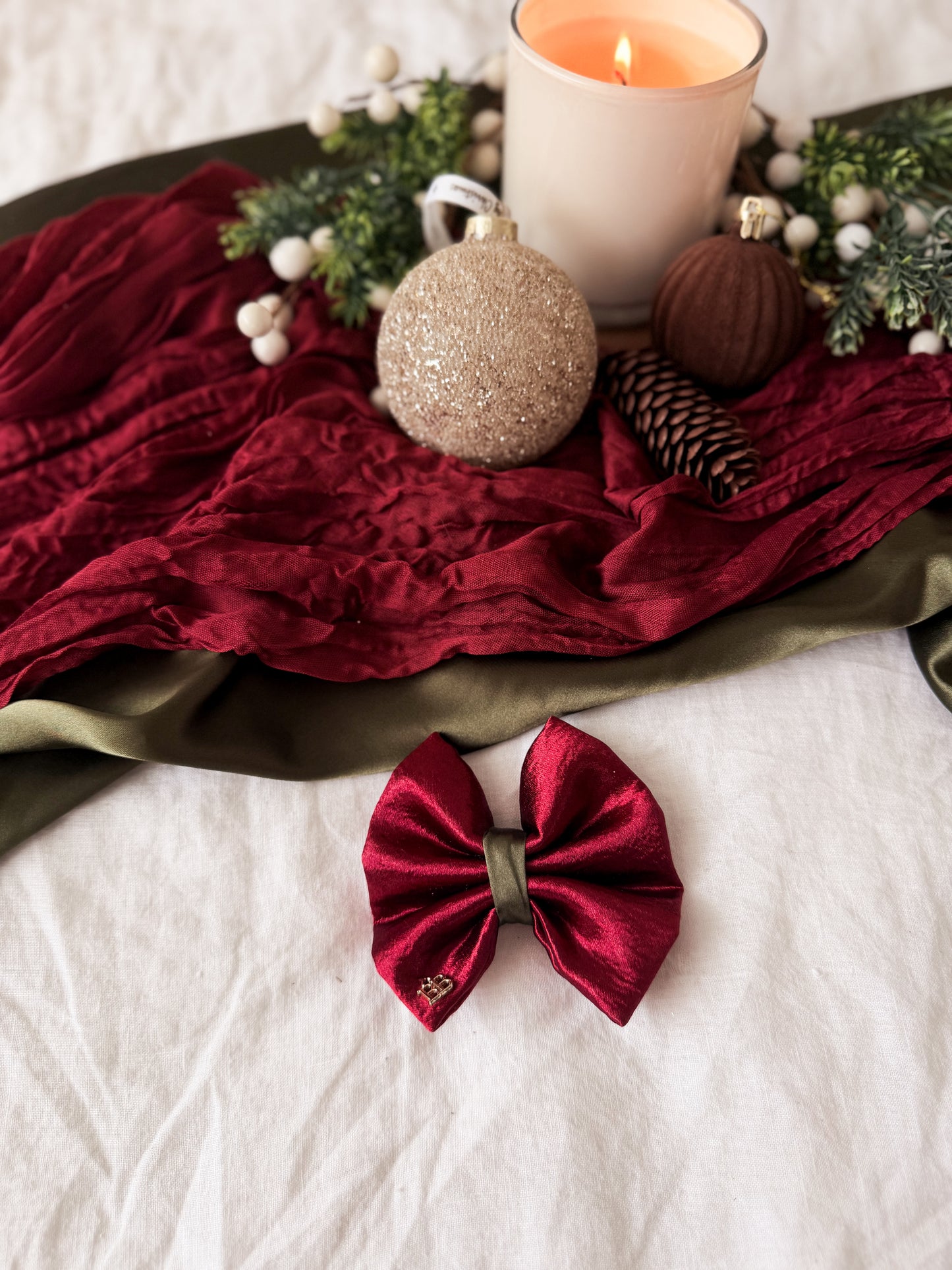 Mrs Claus Bow Tie