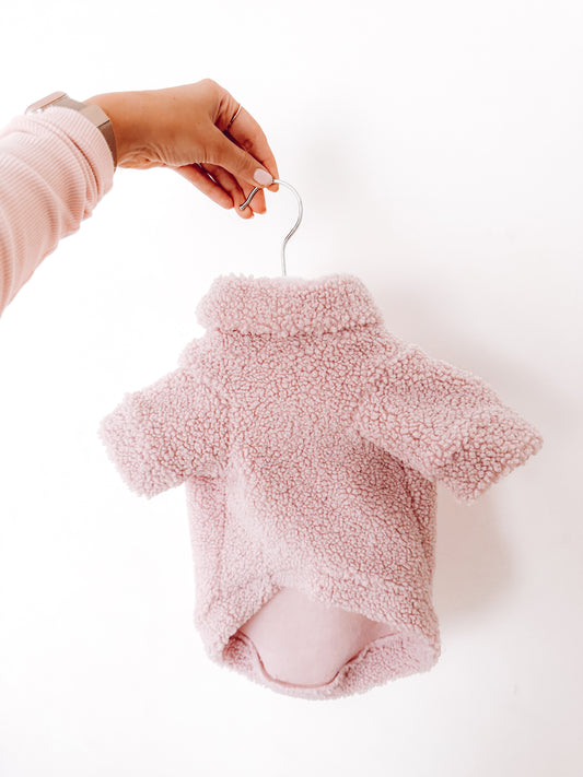 Teddy Sweater (Blush)