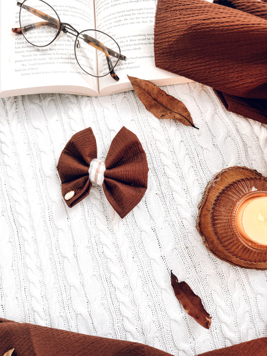 Espresso Bow Tie