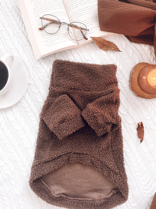 Espresso Teddy Sweater