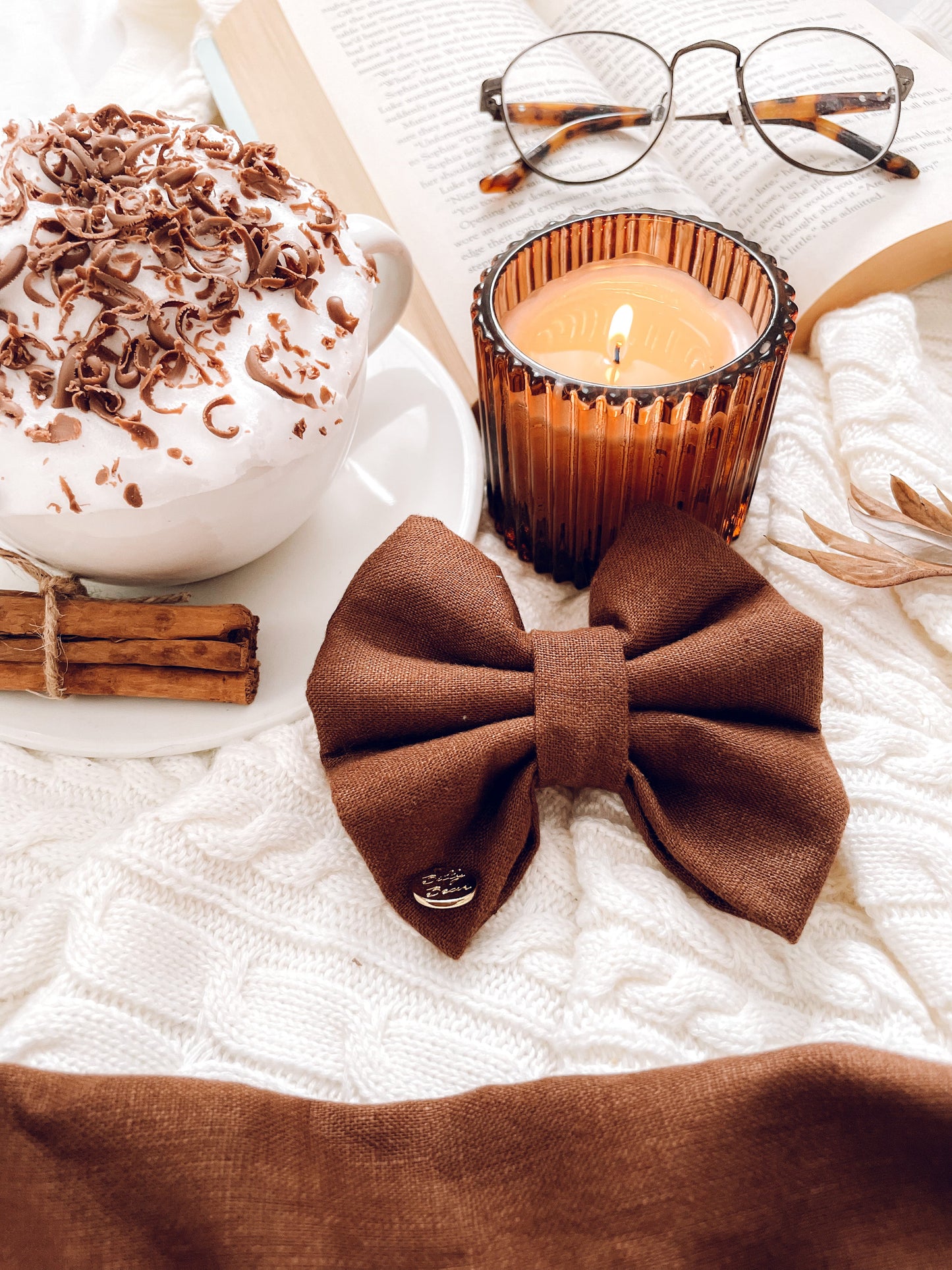 Mocha Bow Tie