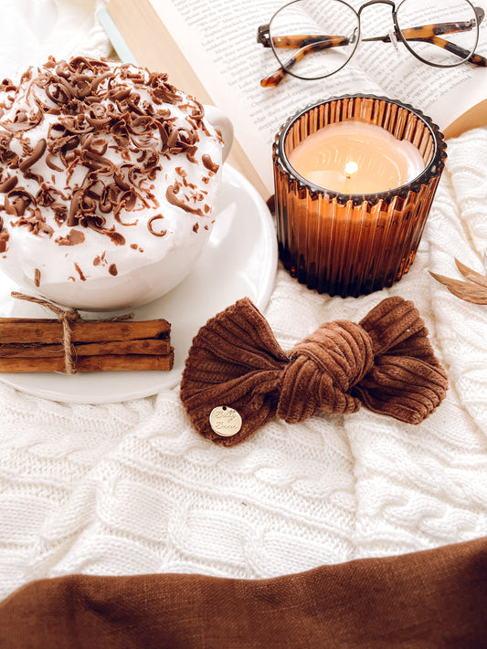 Cocoa Knot Hair Bow